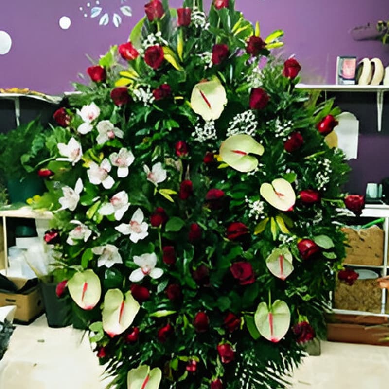 Arreglos florales para difuntos en Muros